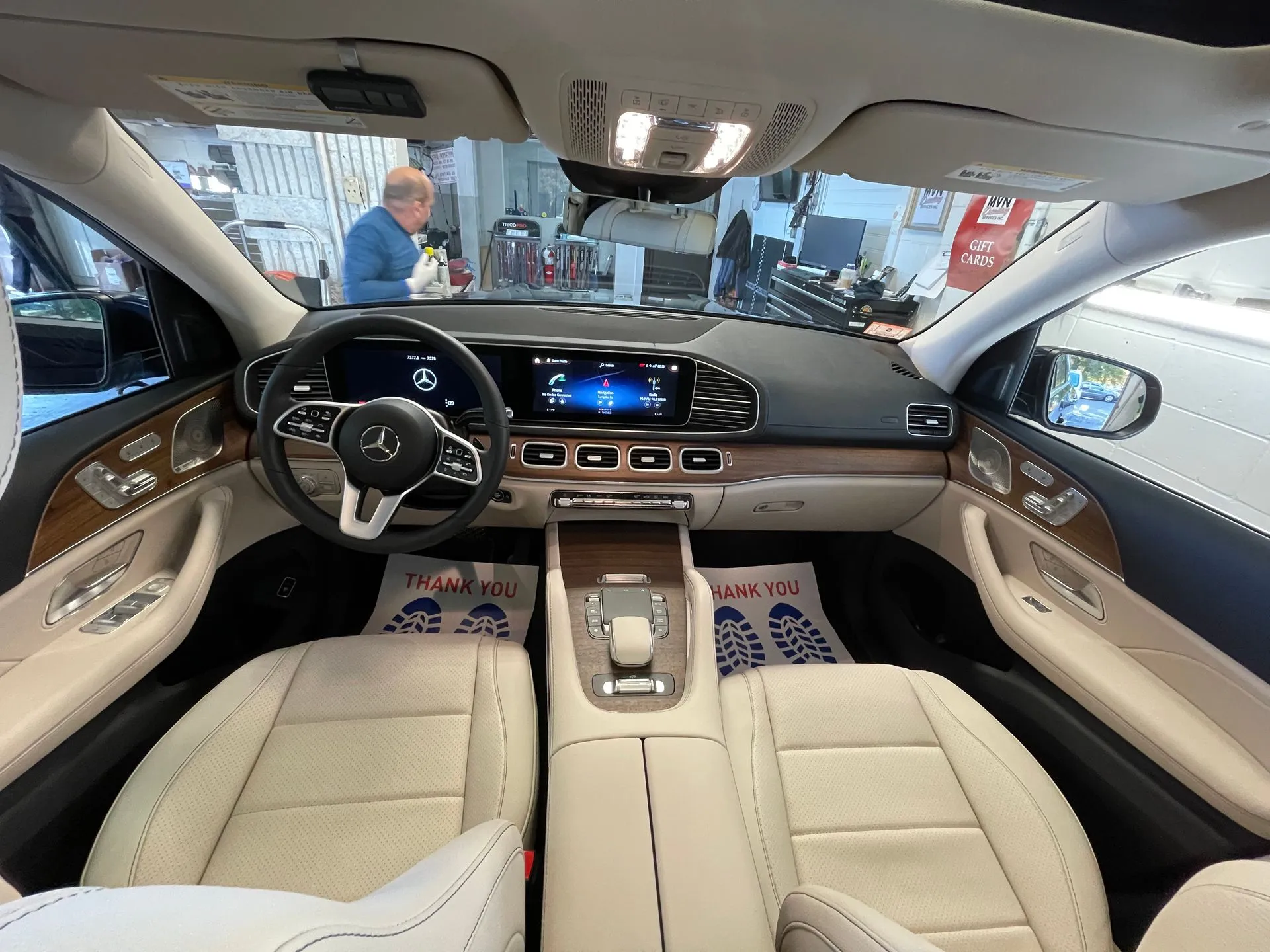 Mercedes GLE interior detail — MVN Detailing
