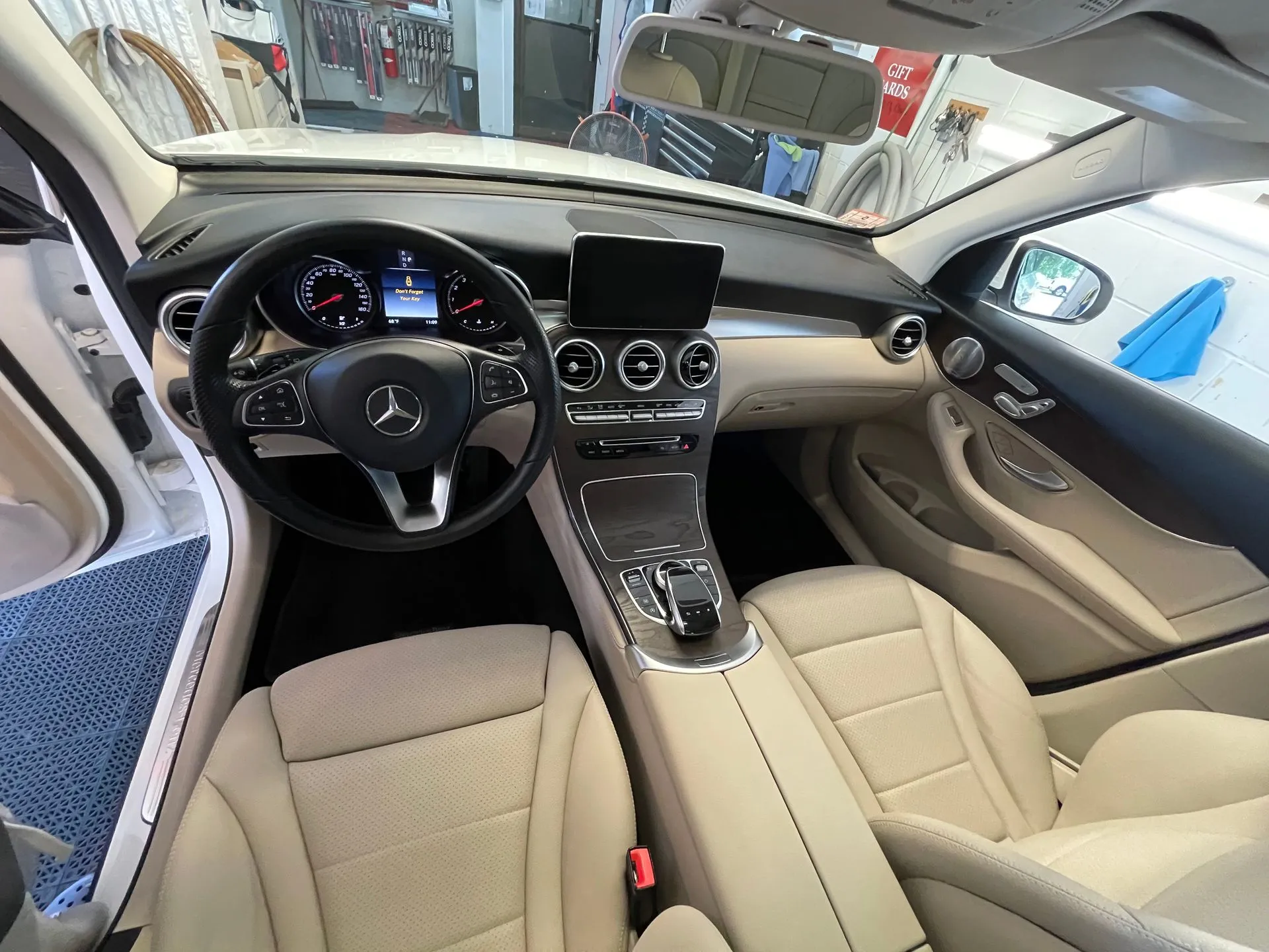Mercedes C-Class interior detail — MVN Detailing